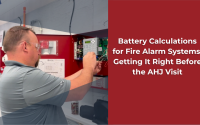 Battery Calculations for Fire Alarm Systems: Getting It Right Before the AHJ Visit
